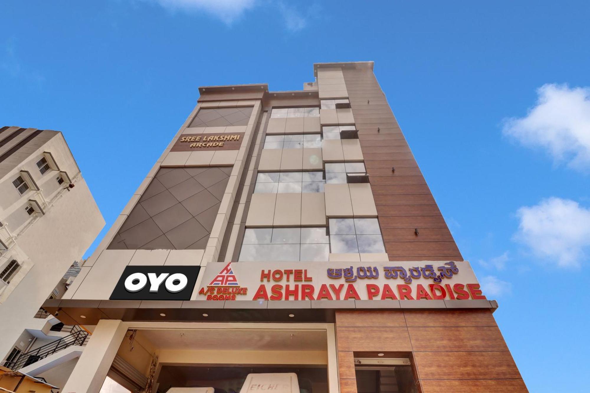 Hotel Ashraya Paradise Bangalore Exterior photo